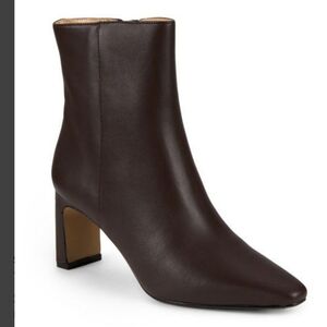 Saks Fifth Avenue 69MM Sunny Leather Booties Size 9